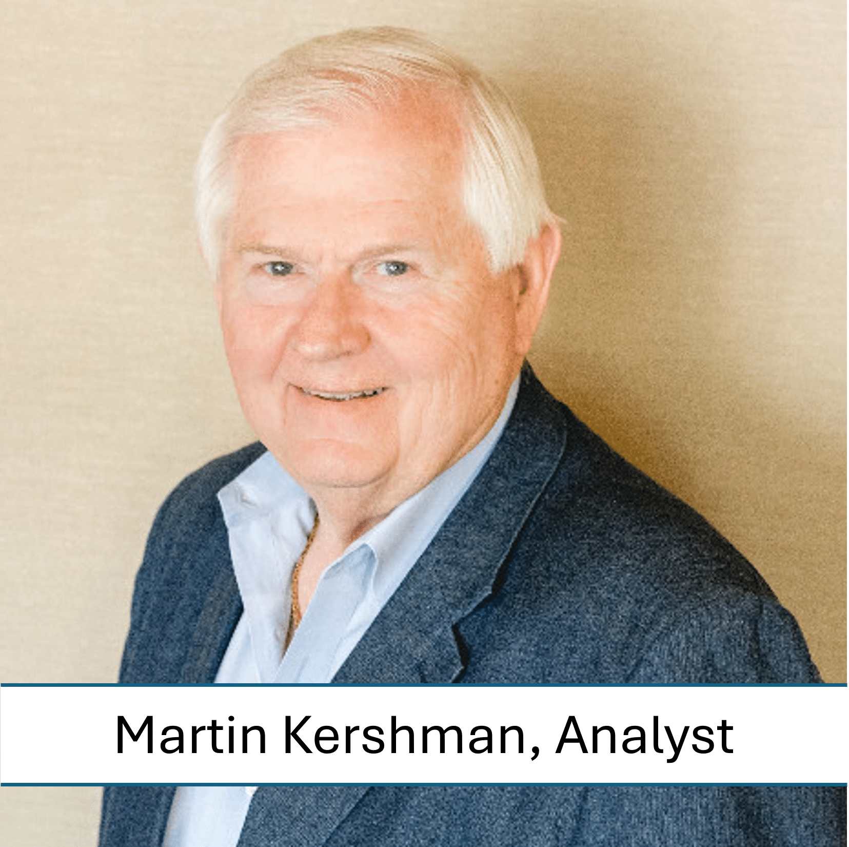 Martin Kershman, Analyst